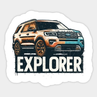 Ford Explorer Sticker